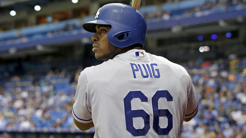 MLB-Handelsgerüchte: Das Angebot der Dodgers, Jay Bruce für Yasiel Puig zu holen, lautet: HD-Hintergrundbild