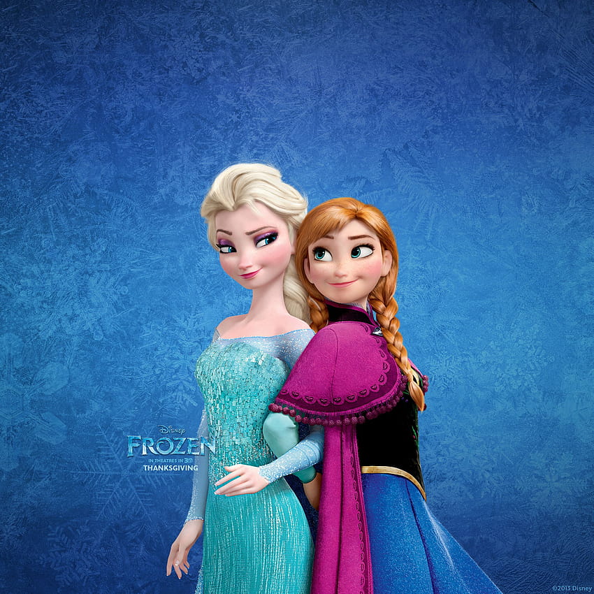 Frozen Anna i Elsa Frozen Elsa Anna, Anna zamrożona Tapeta na telefon HD