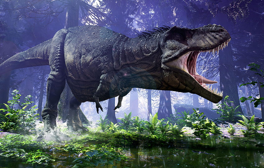 Tyrannosaurus, T, trex HD wallpaper