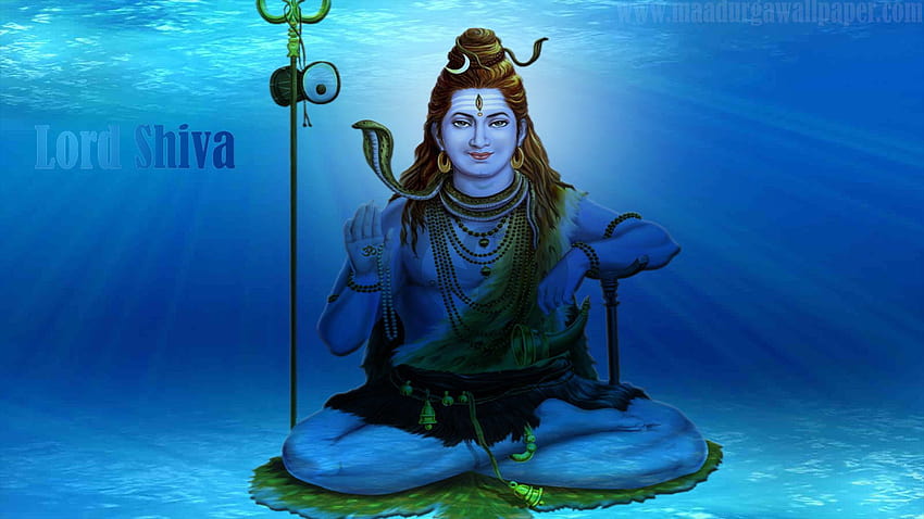 Seigneur Shiva méditant Fond d'écran HD