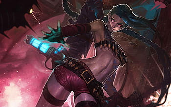 League of Legends' Jinx getting a Fortnite skin just in time for