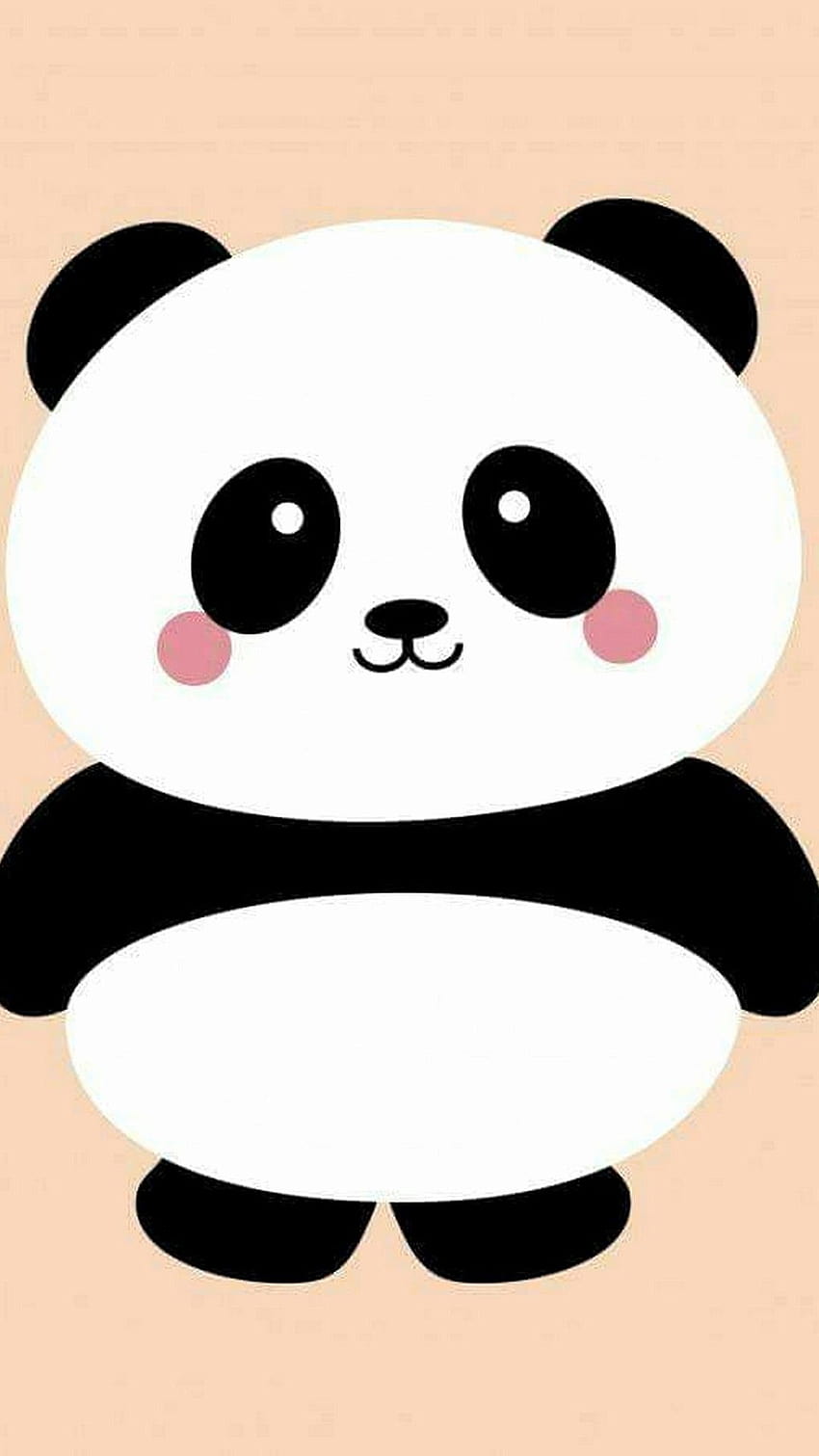 Cute Panda iPhone on Dog, panda face HD phone wallpaper