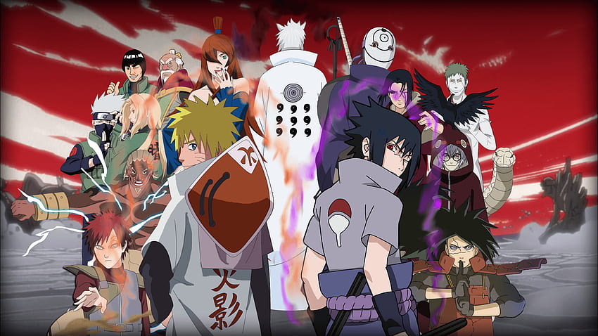 Naruto Full Group, the last naruto the movie HD wallpaper