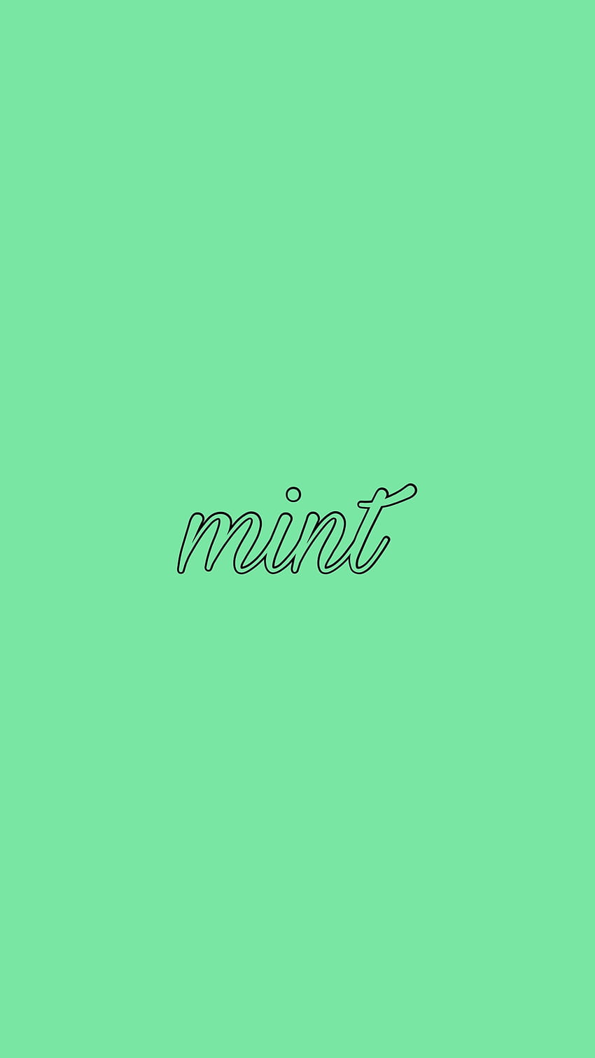 Mint Green Minty Minty Greeeeen, cute green aesthetic HD phone ...