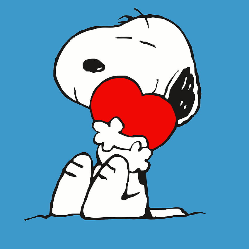 Snoopy and Heart Vector Backgrounds for Android, snoopy valentine HD phone wallpaper