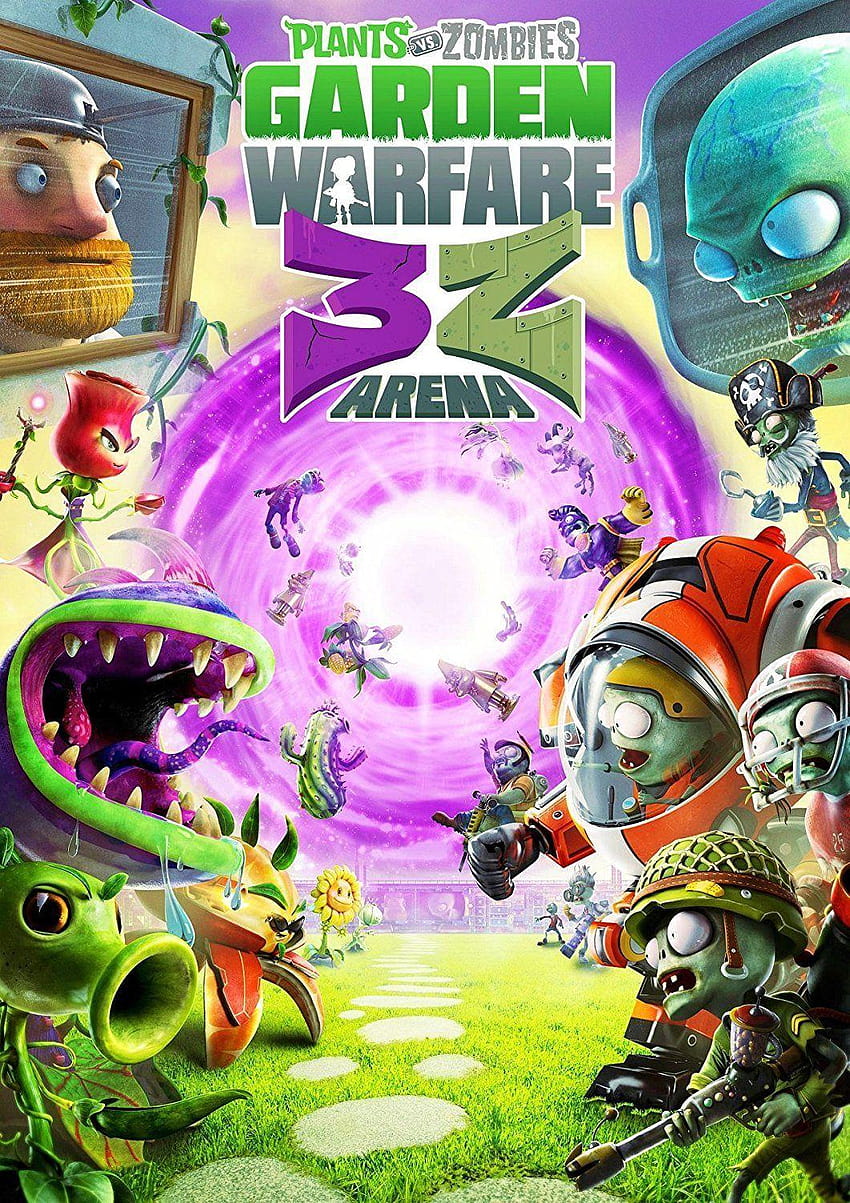 Plants vs. Zombies Garden Warfare: 3Z Arena Poster, pvz 2 lawn of doom HD тапет за телефон