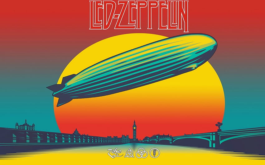 Led Zeppelin album cover Music [1920x1080] for your , Mobile & Tablet, aesthetic album cover HD wallpaper