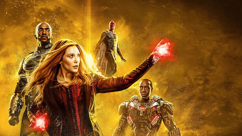 Avengers Infinity War Mind Stone Poster 2018 HD wallpaper