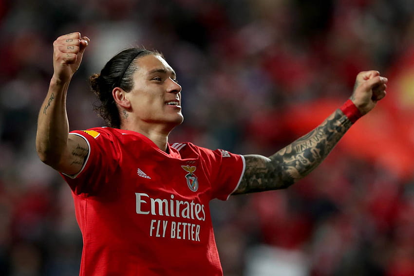 Fabrizio Romano Confirms Manchester City Striker Target and Benfica Forward Darwin Nunez Will Leave Current Club This Summer Amid Erling Haaland Reportsr HD wallpaper