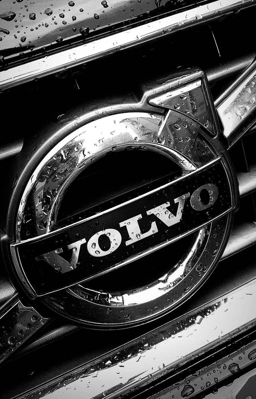 Volvo Logo by Archon1892, volvo logo iphone HD phone wallpaper