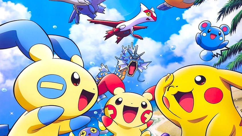 Pokemon Anime-Serie und de pokemon HD-Hintergrundbild