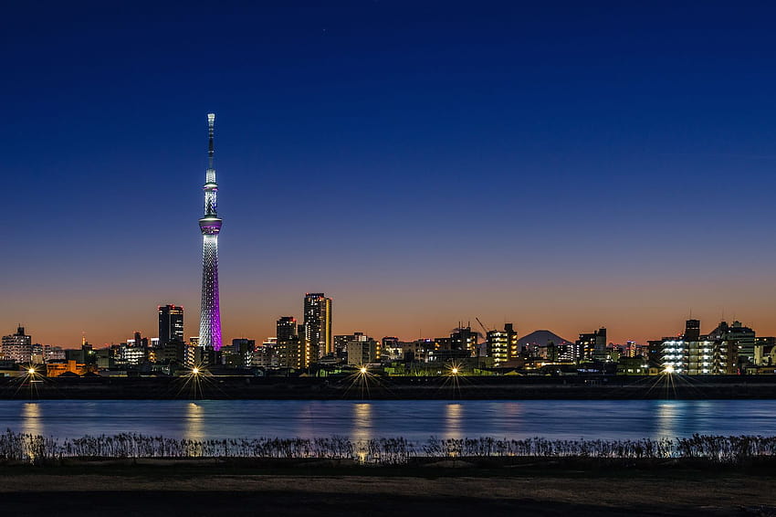 Der höchste Turm der Welt: Tokyo Skytree HD-Hintergrundbild