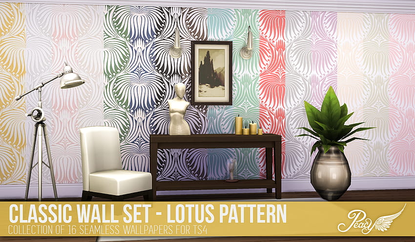 25 Sims 4 Wallpaper CC Options for a Beautiful Home