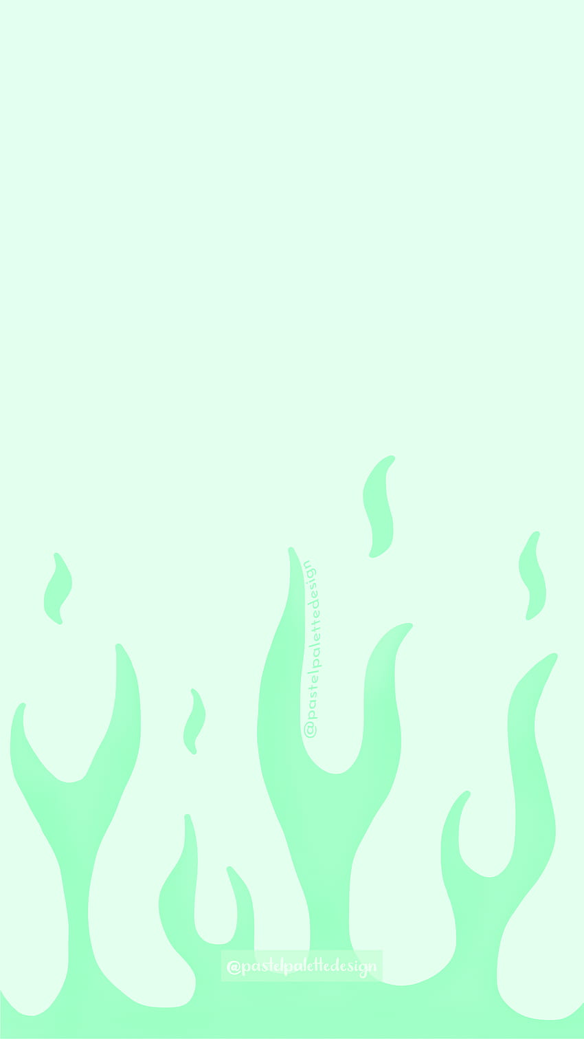Green flames ' iPhone 11, green baddie HD phone wallpaper | Pxfuel