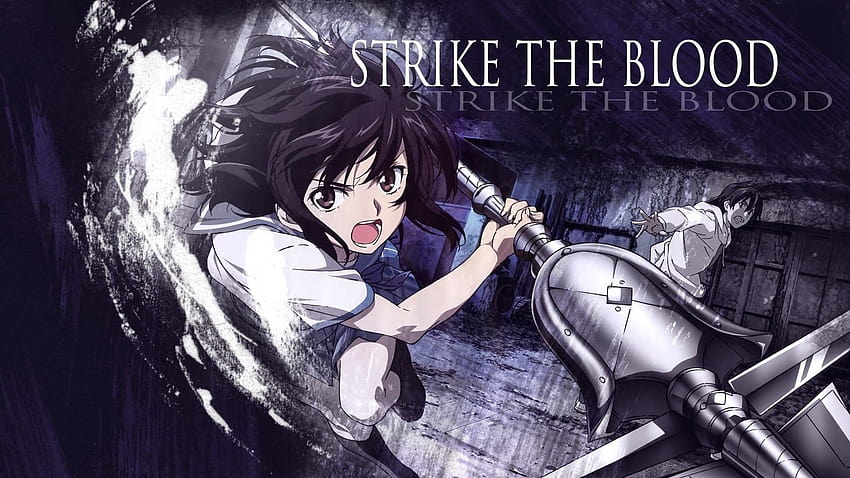 Strike the Blood, anime bleeding HD wallpaper