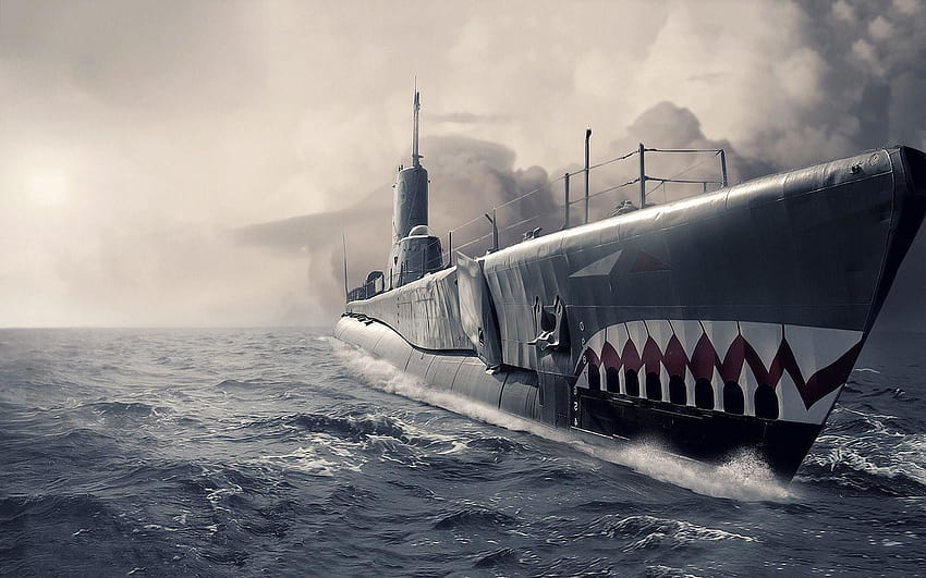 潜水艦、ユーボート 高画質の壁紙
