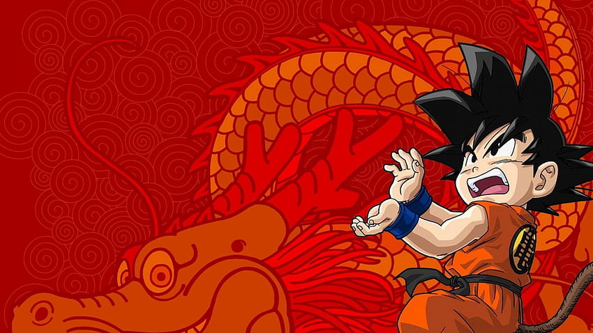 Young Goku posted by ミシェル・ジョンソン, アニメキッド悟空 高画質の壁紙