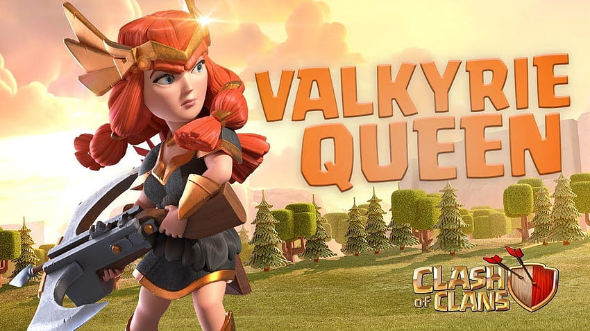 Valkyrie Queen Skin Available Now!, clash of clans valkayrie HD wallpaper