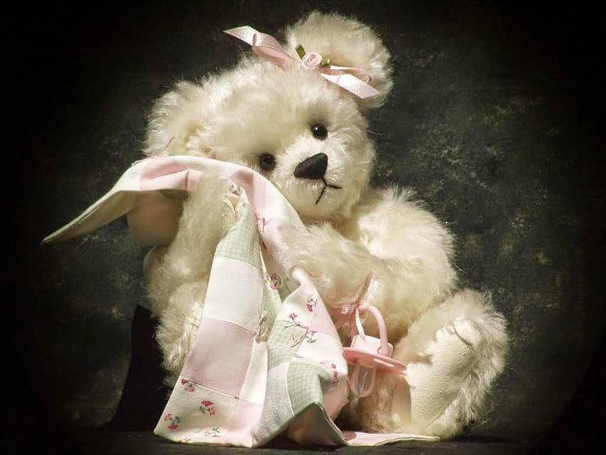 : Lovely And Beautiful Teddy Bear, for teddy bear HD wallpaper