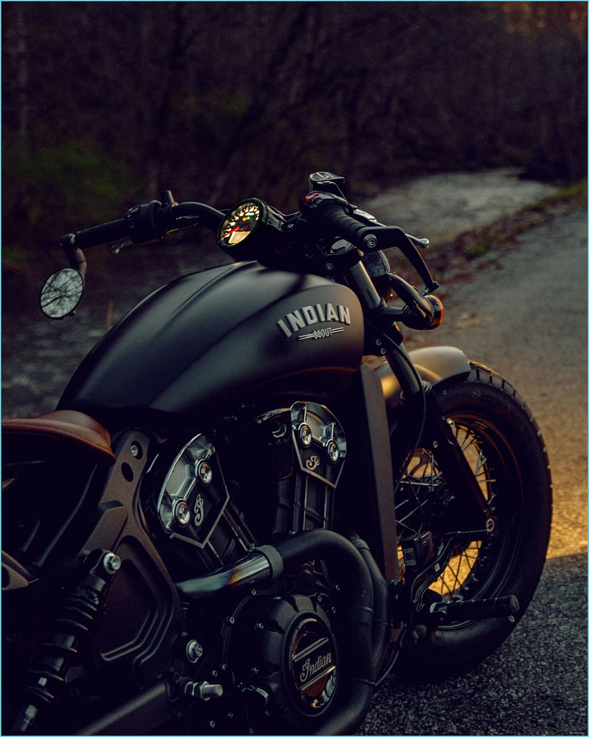Indian Scout Bobber Indian Motorcycle Scout, Indian Motorcycle, motocicleta 2021 Papel de parede de celular HD