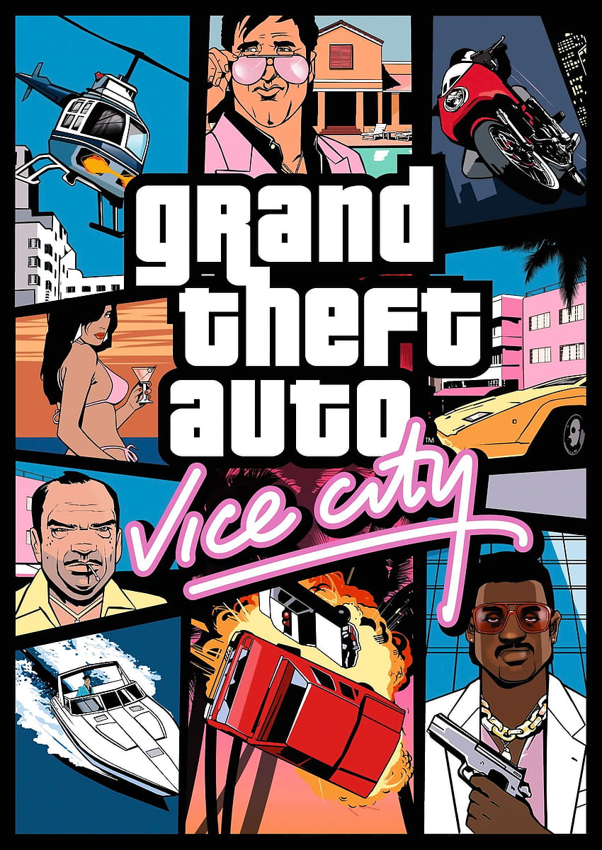 Grand Theft Auto: Vice City, gta wakil kota android wallpaper ponsel HD