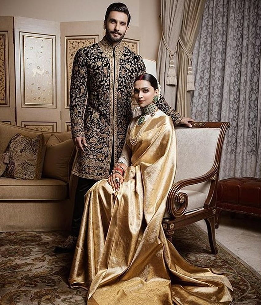 Dreamy From Deepika Padukone and Ranveer Singh's Wedding, ranveer singh and deepika HD phone wallpaper