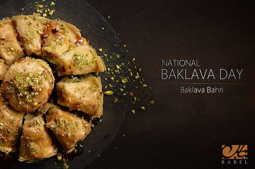 National Baklava Day Wishes HD wallpaper