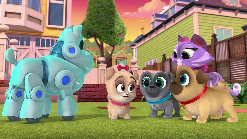 Sham, keia puppy dog pals HD wallpaper | Pxfuel