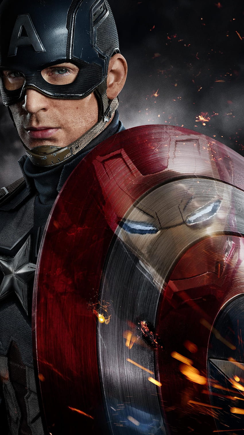 Captain America: Civil War, captain america android phone HD phone wallpaper  | Pxfuel