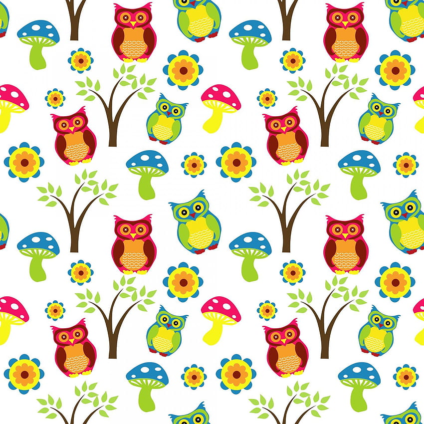 Cute Owl Pattern Stock, owl cute HD phone wallpaper