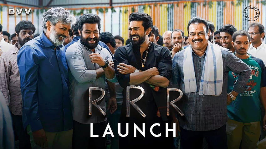 NTR, lancement du film SS Rajamouli RRR de Ram Charan Fond d'écran HD