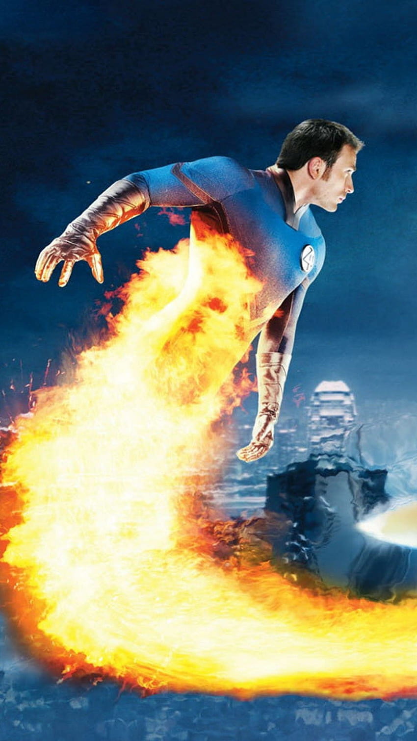 22 Silver Surfer, fantastic four rise of the silver surfer human torch HD phone wallpaper