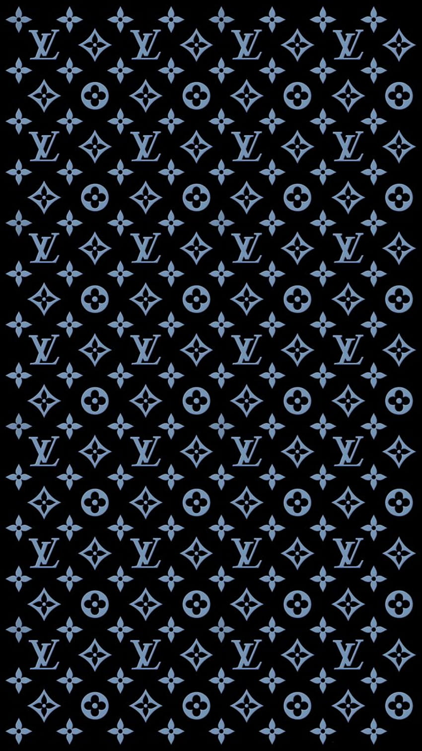 New Louis Vuitton, blue louis vuitton aesthetic HD phone wallpaper