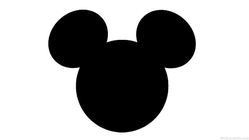 Kalçada En İyi 4 Mickey Silueti, mickey mouse kafası HD duvar kağıdı