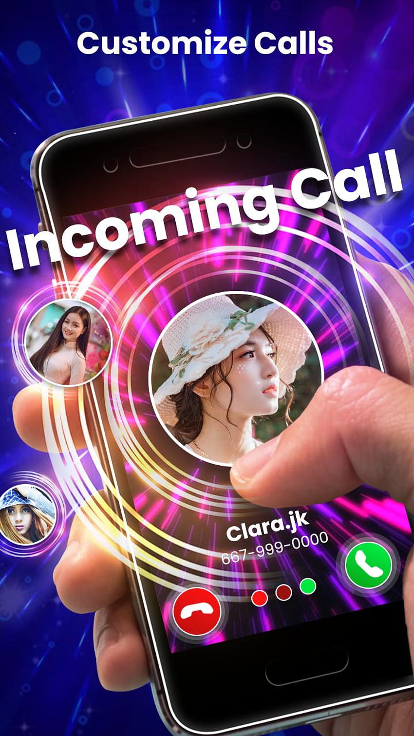 Call Screen Theme: Live Call for Android HD phone wallpaper