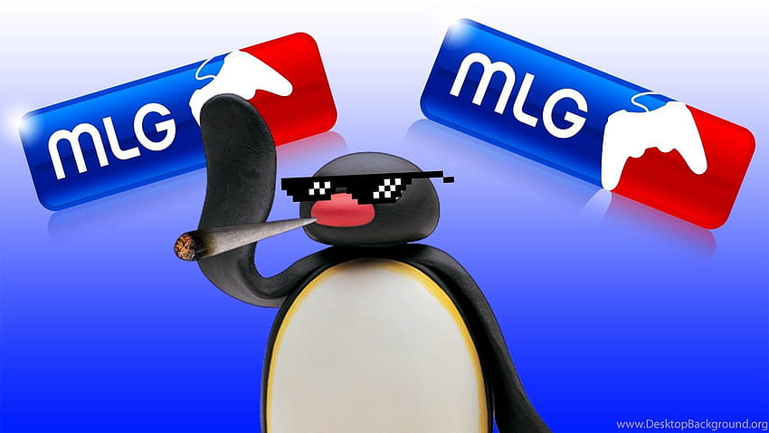 MLG] Pingu YouTube Backgrounds, pingu background HD wallpaper