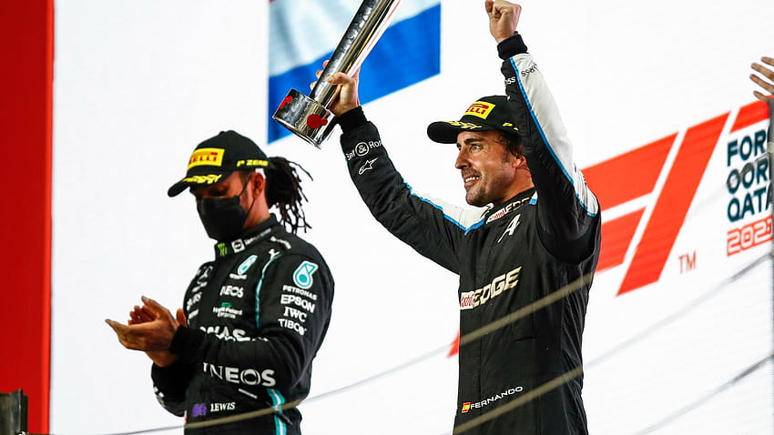 Fernando Alonso: Der ehemalige F1-Weltmeister von Alpine sagt, dass ein Podiumsplatz das Sprungbrett zum Erfolg im Jahr 2022 sein kann HD-Hintergrundbild