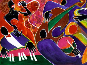 modern jazz art