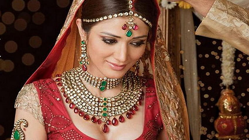 Indian Wedding Dress, indian bride HD wallpaper