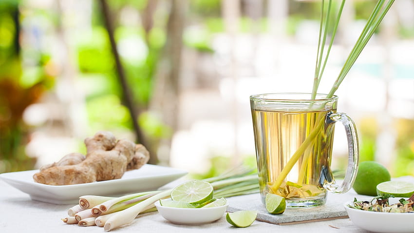 3 korzyści z codziennego picia herbaty z trawy cytrynowej, które poprawią Twoje zdrowie Tapeta HD