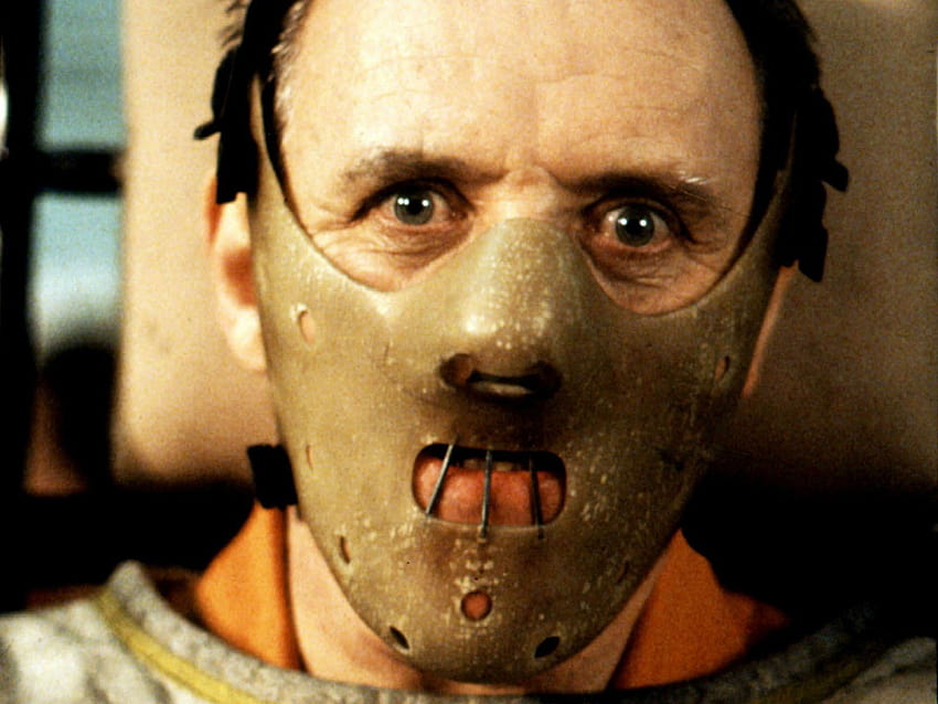 Hannibal Lecter Mask Anthony Hopkins HD wallpaper
