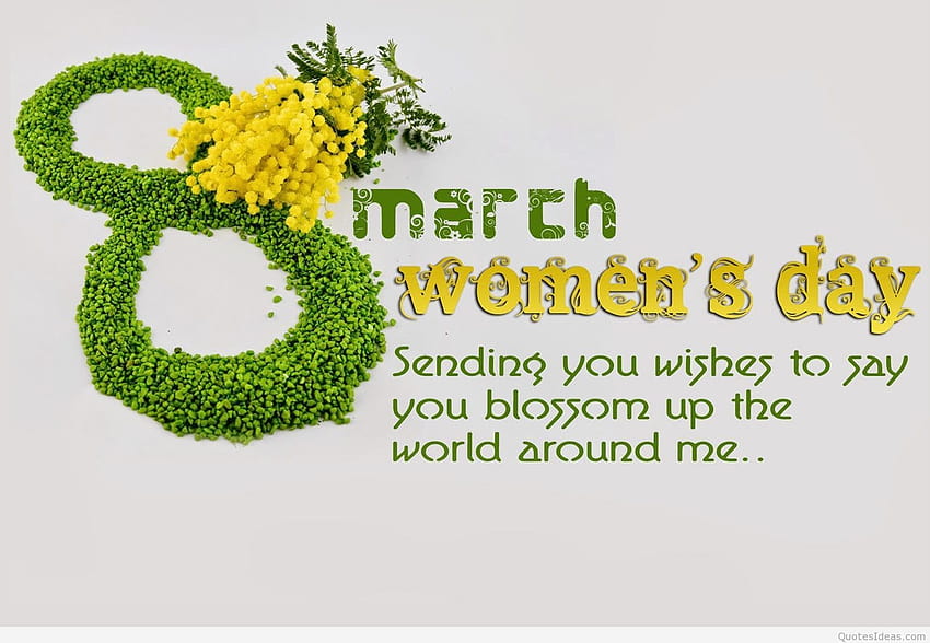 Happy women's day 8 march quotes and, 8th march HD wallpaper