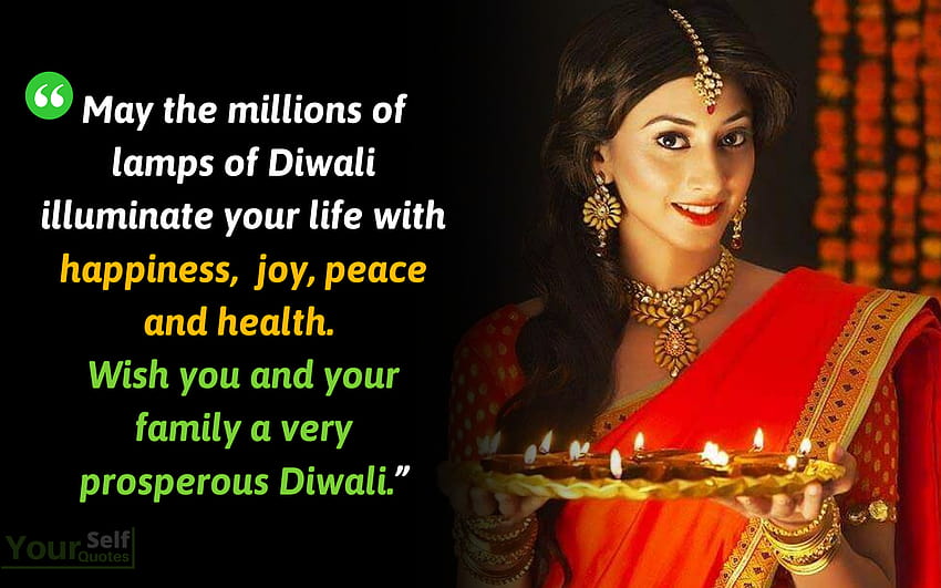 Cotizaciones de deseos de feliz Diwali para amigos y familiares *{Deepavali 2020}* fondo de pantalla