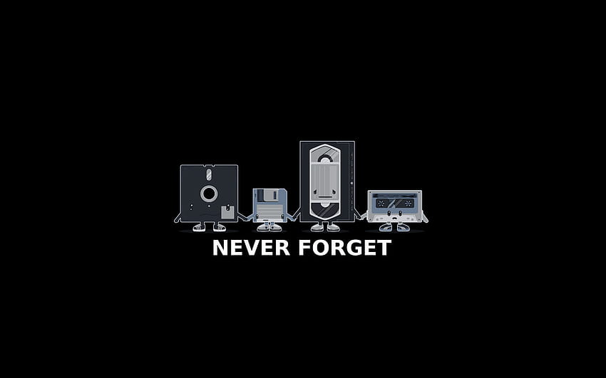 Never Forget, analog HD wallpaper