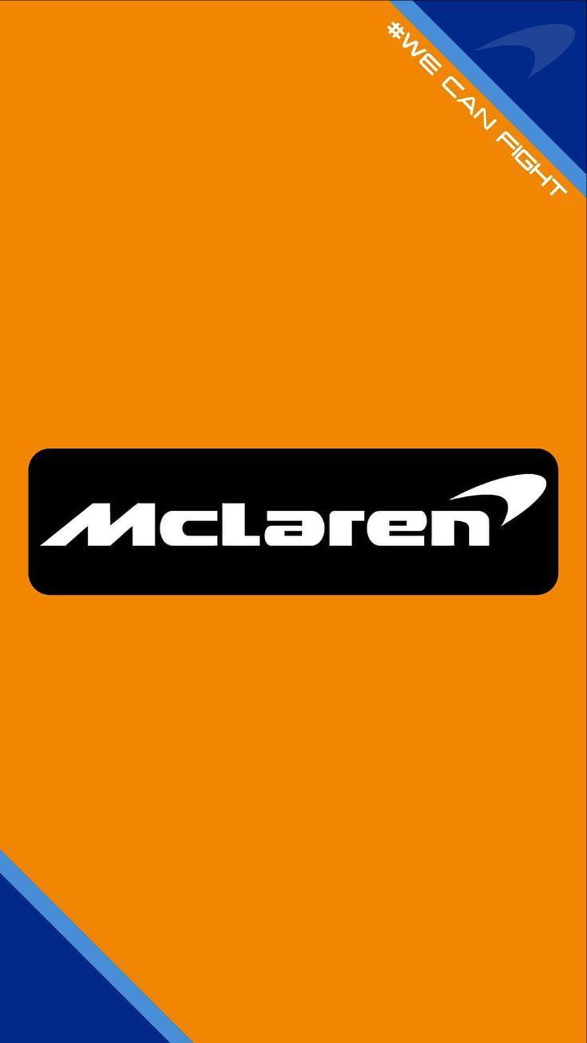 McLaren F1 Team 2018 McLaren Formel1 F1, mclaren logo iphone HD phone wallpaper