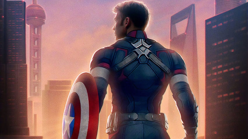 2560x1440 Captain America Avengers Endgame 1440P Resolution, captain america animated HD wallpaper