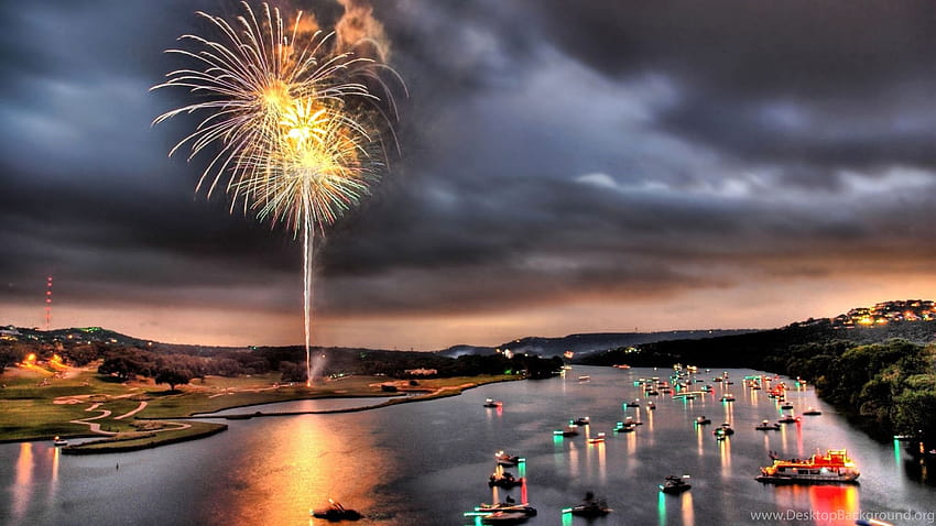 July 4 Fireworks Over Lake Austin, Texas, 1920x1080 ... Backgrounds, austin tx HD wallpaper