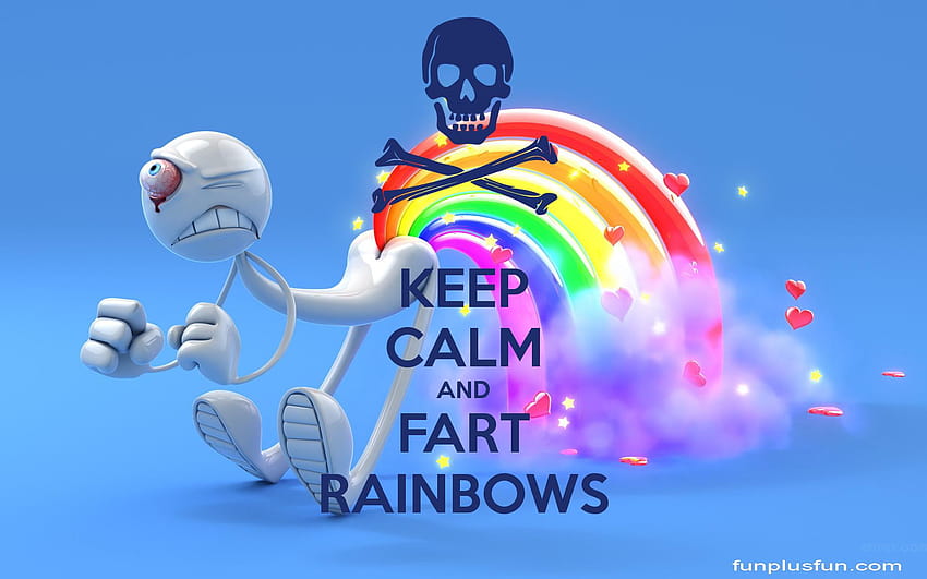 Unicorn Rainbow, keep calm im a lesbian HD wallpaper