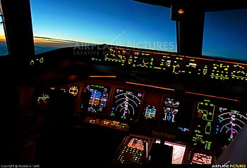 Airplane Cockpit Wallpapers Group (75+)
