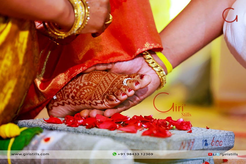 Małżeństwo wysłane przez Michelle Peltier, ślub tamilski Tapeta HD